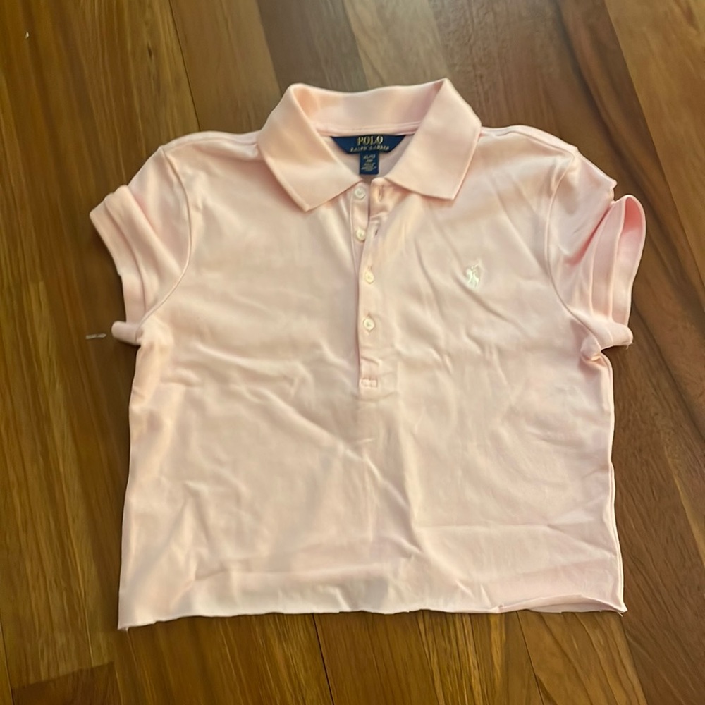 ralph lauren pink polo tshirt